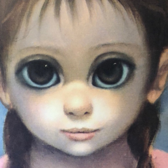 1960’s Vintage Margaret Keane Big Eyes Print The Ballet Class Midcentury Pop Art - Picture 5 of 6